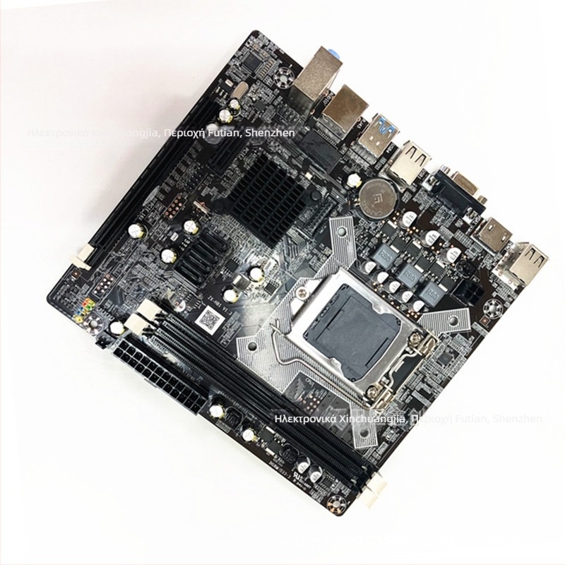 Νέος κιτ μητρικής πλακέτας H81 με CPU G1840, 4GB DDR3 μνήμη, συμπεριλαμβανόμενος ανεμιστήρας, κατάλληλο για γραφείο και οικιακή χρήση