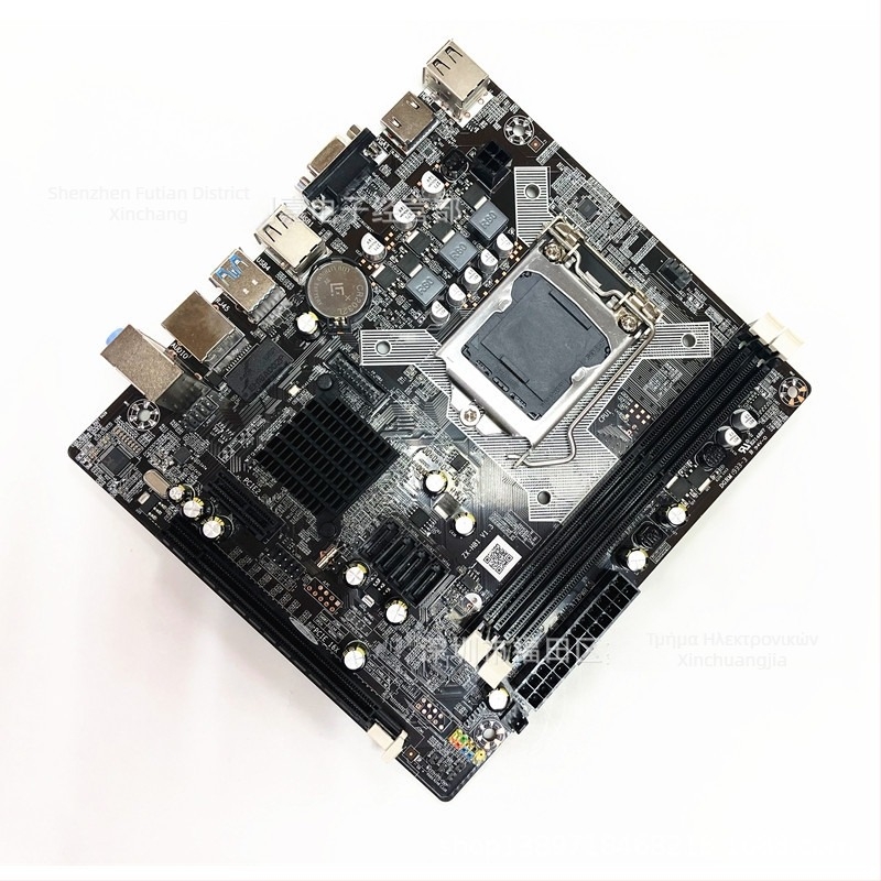 Νέος κιτ μητρικής πλακέτας H81 με CPU G1840, 4GB DDR3 μνήμη, συμπεριλαμβανόμενος ανεμιστήρας, κατάλληλο για γραφείο και οικιακή χρήση