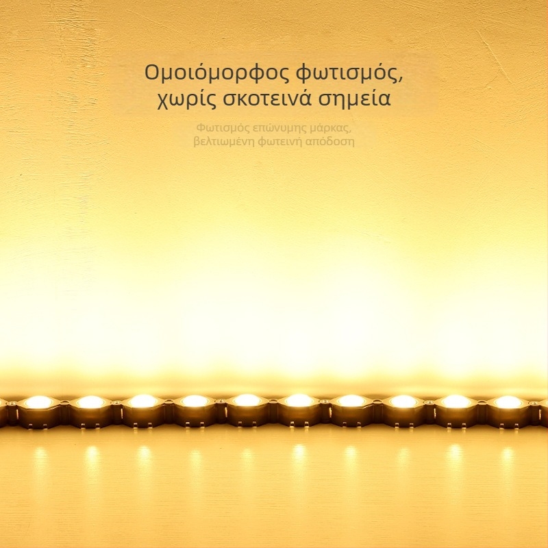 LED ευέλικτος γραμμικός φωτισμός για πάρκα και αυλές, εξωτερικός αδιάβροχος φωτισμός τοίχου με επιφανειακή τοποθέτηση