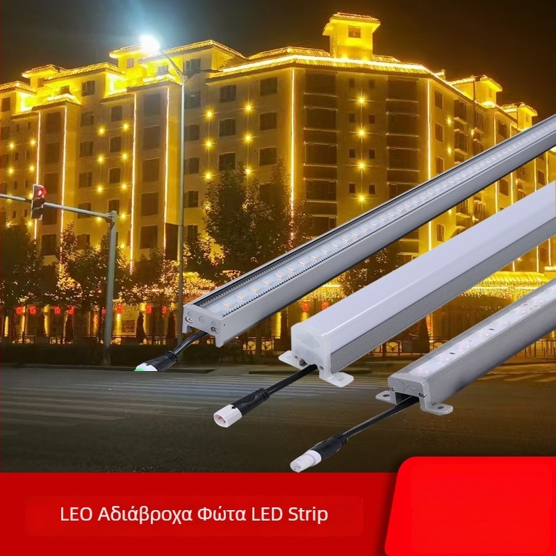 Εξωτερικό LED γραμμικό φως, αδιάβρονο marquee φως για σωλήνες φράχτη, νεον διαφημιστικό σήμα