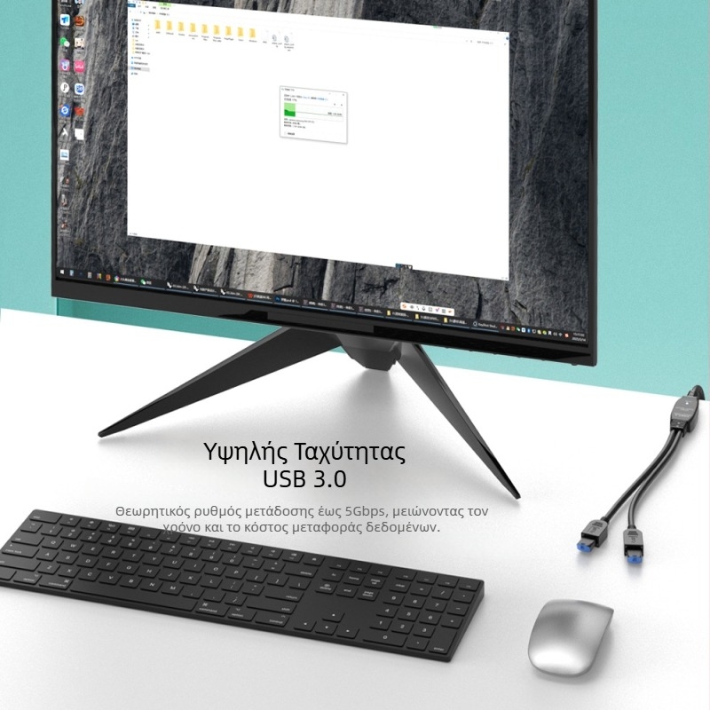 Καλώδιο επέκτασης USB 3.0 με ενσωματωμένο ενισχυτή σήματος, μήκος 10 m, κατάλληλο για υπολογιστή, κάρτα δικτύου και κάμερα συνεδριάσεων