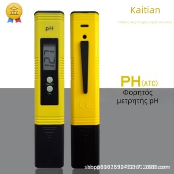 Τέταρτης γενιάς φορητός μετρητής pH ATC Ph-02 — στυλό μέτρησης pH με αυτόματη ταυτοποίηση και βαθμονόμηση σε 3 σημεία