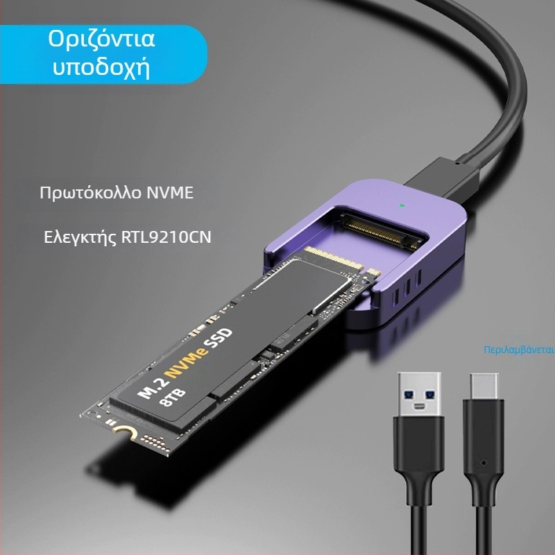 Jeyi/Jiayi εξωτερική θήκη SSD M.2 NVMe/SATA USB-C