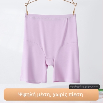 Γυναικείες χωρίς ραφές σορτ-λέγινγκ από Modal ύφασμα, PLUS SIZE, υψηλή μέση, ελαφριά καλοκαιρινή εφαρμογή, αδιαφανείς