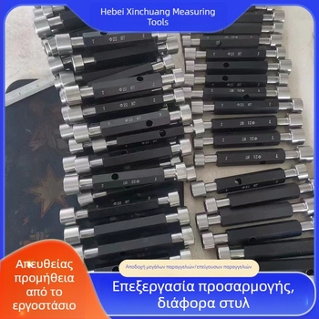 Μετρικοί γρύλοι βιδών M0.8–M200, ακρίβεια 6H, Go/No-Go, ομαλό νήμα