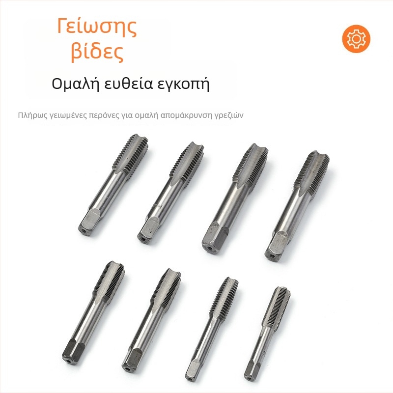 Σετ 16 τεμάχια μετρικά taps και μήτρες σε θήκη blow-molded