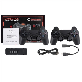 X2Plus Pandora κονσόλα παιχνιδιών για οικιακή χρήση, 4K arcade κονσόλα, ασύρματη διπλή παίκτης, Android OS, 64GB