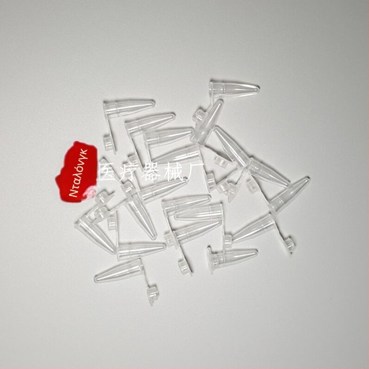 PCR σωληνάριο 0,2 ml με επίπεδο και κυρτό καπάκι, σωλήνας φυγομέτρησης EP, συσκευασία 1000 τεμάχια