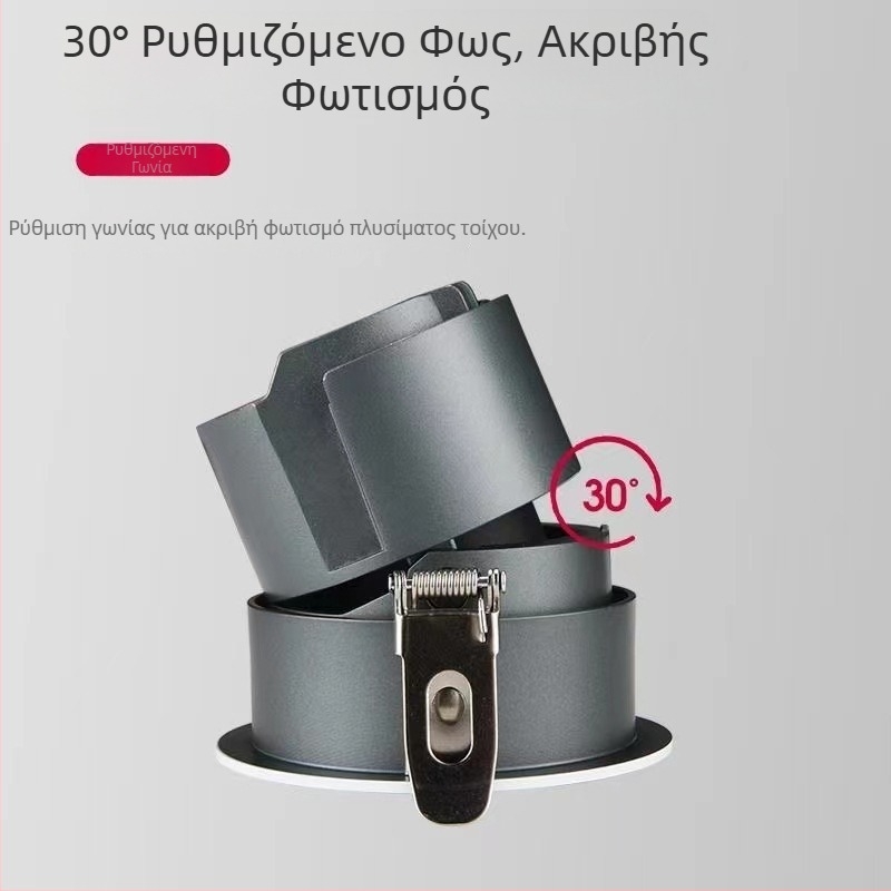 LED προβολέας με αντιθαμπό φως, φωτισμός πλύσης τοίχου για σαλόνι