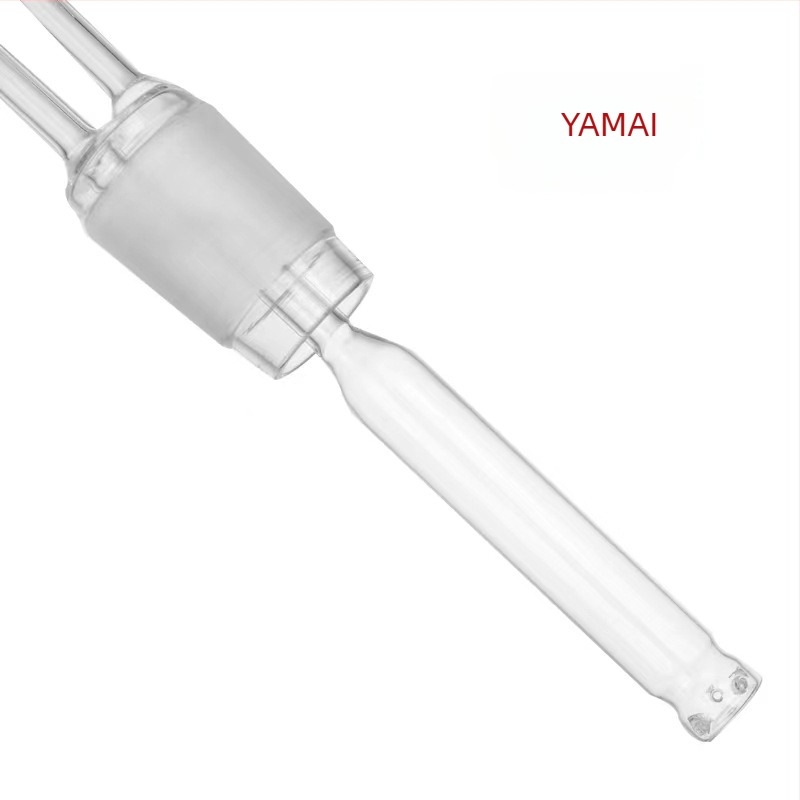 Yamai γυάλινη φιάλη πλύσης αερίου για εργαστήριο, πορώδης, 125–500 mL