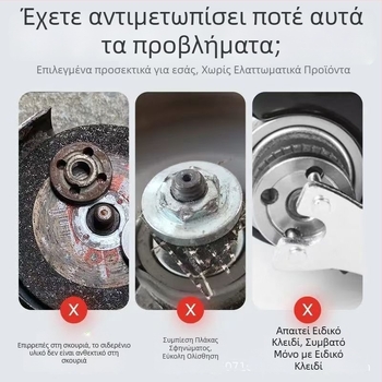 Πλάκα πίεσης προστασίας από έκρηξη για γωνιακός τροχός, με γενικό κλειδί, εξαρτήματα υψηλής σκληρότητας, ανθεκτικά στη φθορά και στις γρατσουνιές