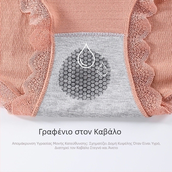 Γυναικεία εσώρουχα χωρίς ραφές με ψηλή μέση, διαπνοή, άνετες και υπερελαστικές, σε μεγάλο μέγεθος.