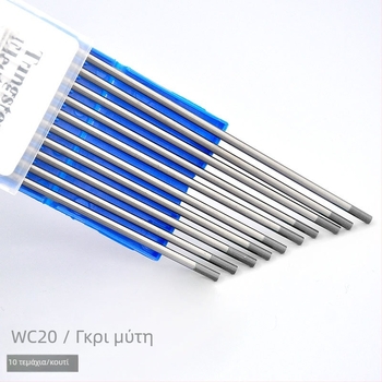 WL20 Tungsten Needle για Αργονικού τόξου Συγκόλληση — Αξεσουάρ, συμβατό με WT20/WL15/WC20, διάμετρος 2,4 mm, μήκος 150 mm