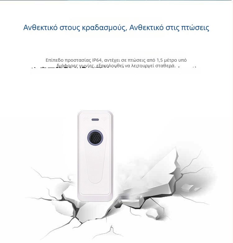 SIMSCAN 2D σαρωτής γραμμωτών κωδικών USB ασύρματος φορητός μαύρο-άσπρο