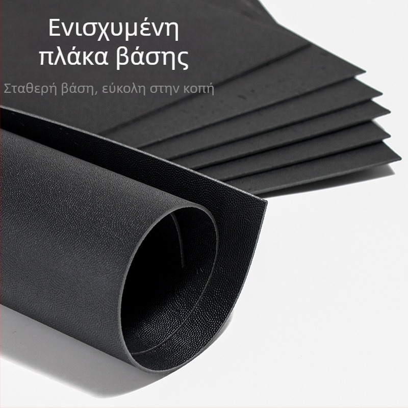 Μαύρη παχιά βάση για το κάτω μέρος, 42×29 mm, κοπή κατά βούληση για το κάτω μέρος της τσάντας, επένδυση βάσης, πάχος 1,5 mm.
