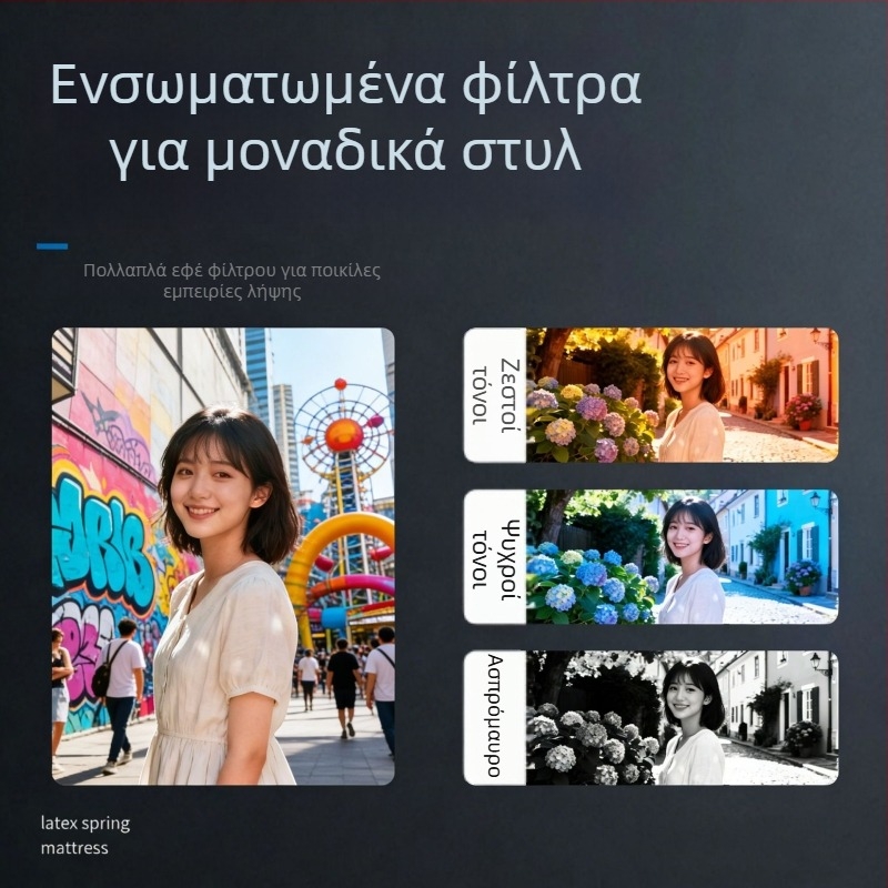 Ρετρό μικρή CCD ψηφιακή κάμερα με αυτόματο εστιασμό και αναδυόμενο φλας, για φωτογράφηση και βιντεοσκόπηση σε εξωτερικούς χώρους κατά τη διάρκεια ταξιδιών.