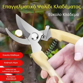 Ανοξείδωτοι κλαδευτήρες κήπου για λουλούδια, κλαδιά και δέντρα φρούτων