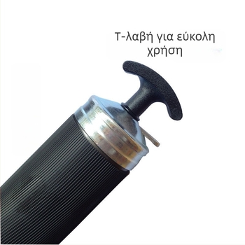 HCAT χειροκίνητο πιστόλι γράσου 500cc, διπλή αντλία ράβδου, υψηλής πίεσης, μηχανική λίπανση