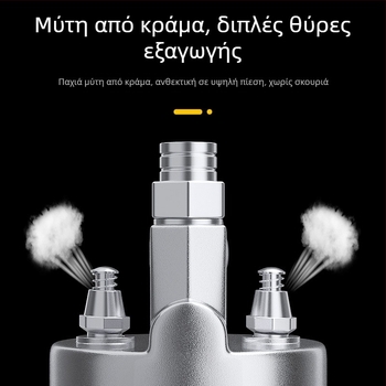 Χειροκίνητο πιστόλι γράσου υψηλής πίεσης για μικρό εκσκαφέα, εργαλείο λίπανσης με διπλό κύλινδρο μοχλό εξοικονόμησης κόπωσης