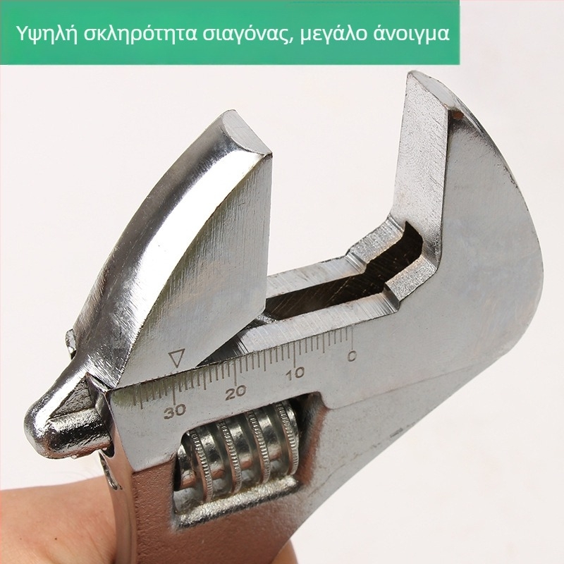 12-ίντσων γρήγορα ρυθμιζόμενος κλειδί και κλειδί για ελαστικά, πολυλειτουργικό εργαλείο ρυθμιζόμενο με το χέρι, μοντέλο 300