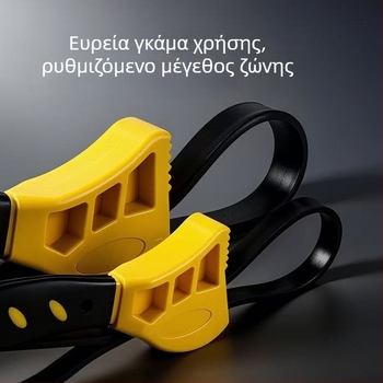 Πολυλειτουργικό κλειδί ζώνης με ρυθμιζόμενο ανοιχτήρι μπουκαλιών και καουτσούκ κλειδί για επισκευές αυτοκινήτων – χειροκίνητα εργαλεία