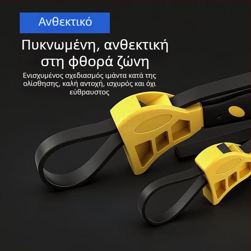 Πολυλειτουργικό κλειδί ζώνης με ρυθμιζόμενο ανοιχτήρι μπουκαλιών και καουτσούκ κλειδί για επισκευές αυτοκινήτων – χειροκίνητα εργαλεία