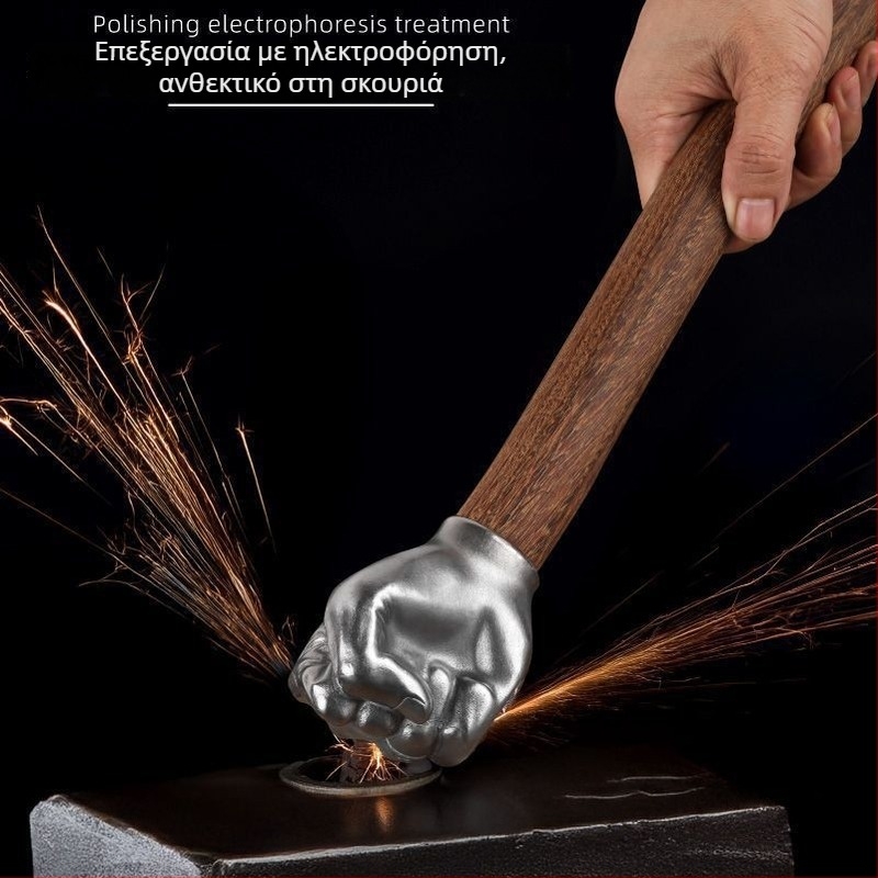 Σφυρί γροθιάς με ξύλινο χερούλι, μικρό σφυρί τύπου φάουλ, ηλεκτρολόγος, οικιακή χρήση και σφυρί έκτακτης ανάγκης αυτοκινήτου