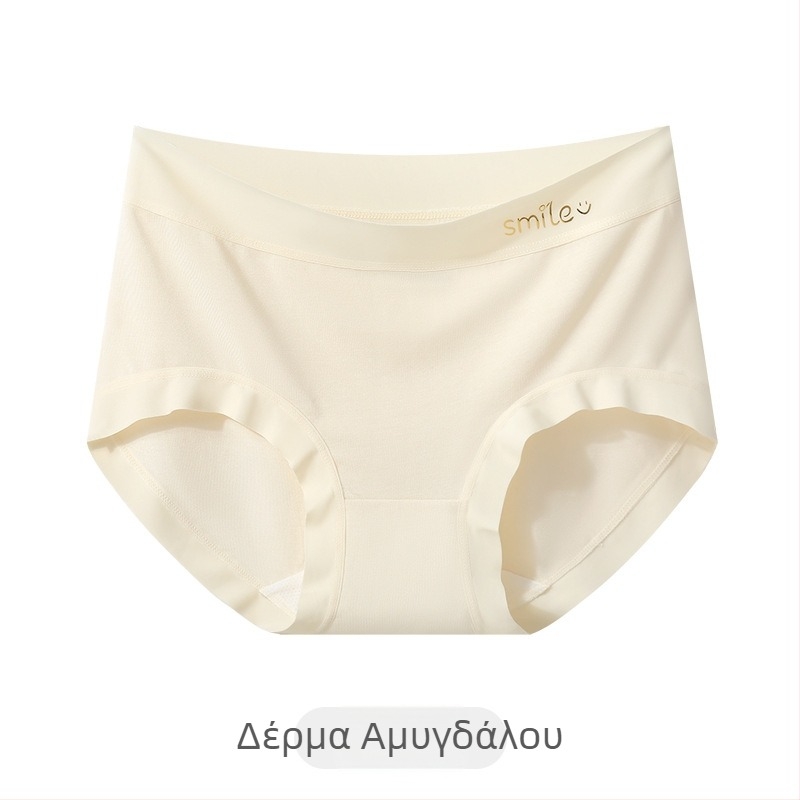 Γυναικείο εσώρουχο από Modal, χωρίς ραφές, με αίσθηση γυμνού δέρματος, 7A αντιβακτηριακό, επένδυση καβάλου από μετάξι Mulberry, χωρίς τσίμπημα, σε μεγάλο μέγεθος, σορτς μέσης ύψους