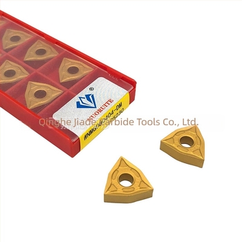 Ινσέρτ τόρνινγκ CNC με σχήμα ροδάκινου WNMG080404-DM για επεξεργασία χάλυβα και ανοξείδωτου χάλυβα