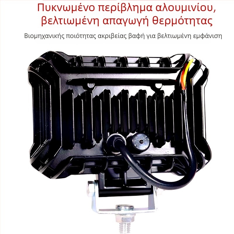 LED προβολέας υψηλής έντασης για φορτηγά, φανάρι οπισθοπορείας, αδιάβροχο υπερλαμπρό φως προβολέα για μηχανήματα έργου, ανυψωτικά και εκσκαπτικά μηχανήματα