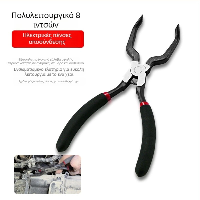 Πένσες crimping για ηλεκτρικούς συνδετήρες, πένσες για διακοπτή κυκλώματος, πένσες για σωλήνες λαδιού, πένσες διαχωρισμού γραμμών και κοπής γραμμών