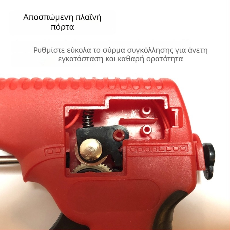 120W πιστόλι συγκόλλησης με αυτοματοποιημένη τροφοδοσία και ρύθμιση θερμοκρασίας – βιομηχανικό εργαλείο συγκόλλησης