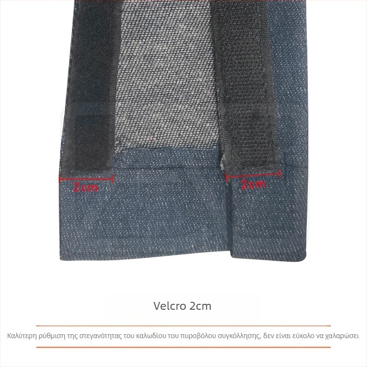 Κάλυμμα τζιν για πιστόλι συγκόλλησης με Velcro — ανθεκτικός προστατευτικός μανίκι κατά του καψίματος για καλώδια κοπής με πλάσμα και συγκόλληση με λέιζερ