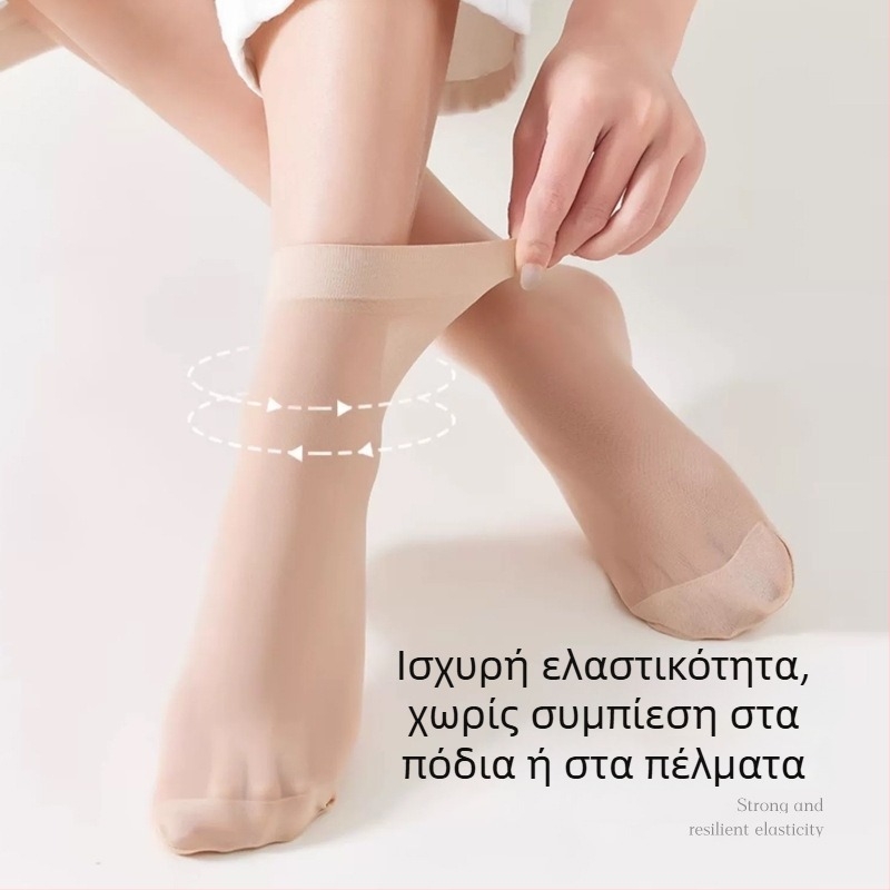 Ιζαμπέλ – ιδιωτική μάρκα: μεταξωτές κάλτσες για γυναίκες, βελούδινες κάλτσες, λεπτές, άνετες, ανθεκτικές, σε χρώμα δέρματος, κοντές κάλτσες
