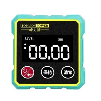 Ψηφιακό κλινόμετρο με μαγνητική βάση και ηλεκτρονικό επίπεδο — ψηφιακό εργαλείο μέτρησης γωνίας για κατασκευές