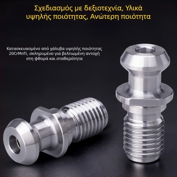 Mazak BT40/BT50 CNC Κρατήρας εργαλείου για τη σειρά Mitsui, με διαπερατό ψύξη, υψηλή ακρίβεια