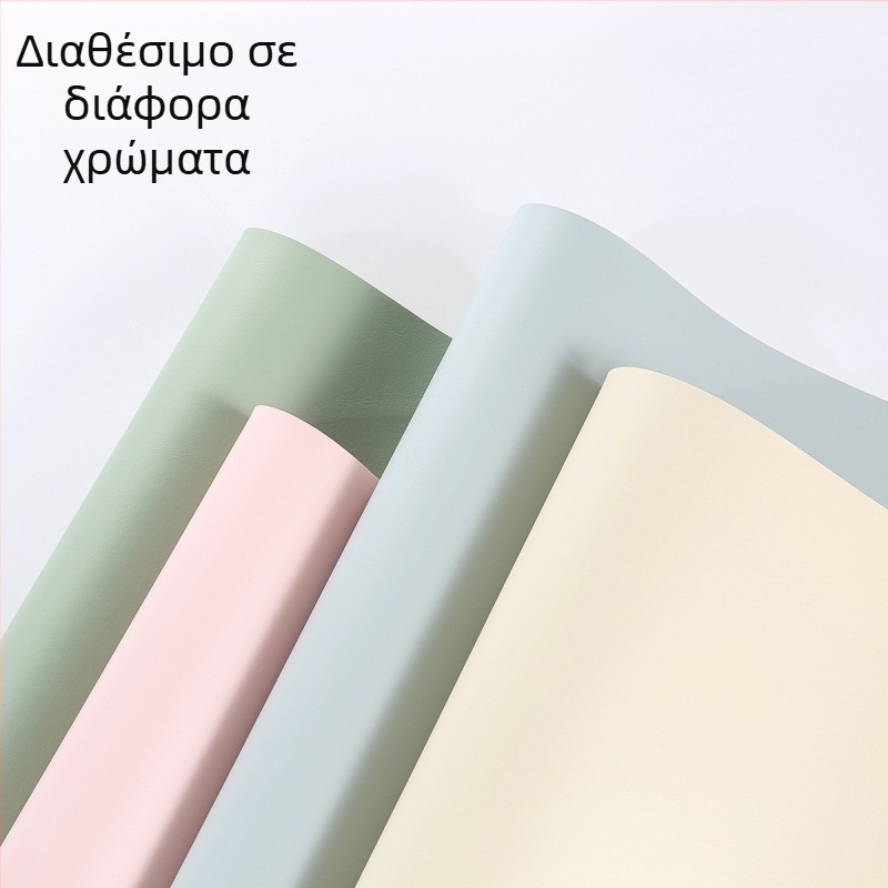Ποντίκι και επιφάνεια γραφείου με σιλικόνη, αδιάβροχη και ανθεκτική στη θερμότητα, εύκολα καθαρίζεται, μονόχρωμη
