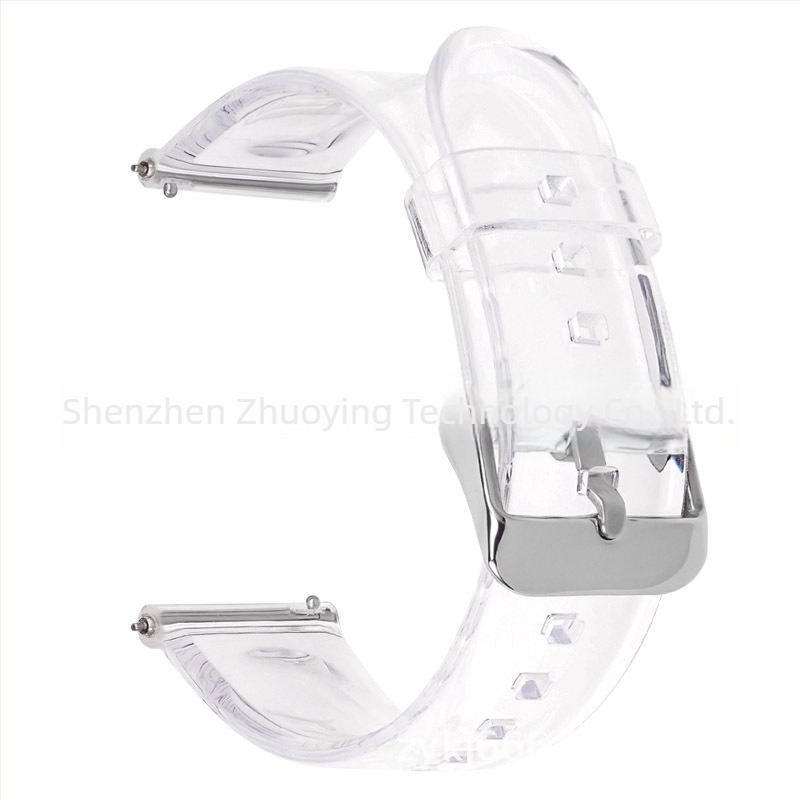 Διαφανής 20/22 mm λουράκι για Samsung Galaxy Watch4 και Huawei έξυπνα ρολόγια