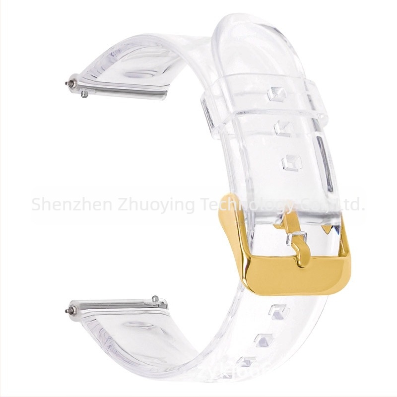 Διαφανής 20/22 mm λουράκι για Samsung Galaxy Watch4 και Huawei έξυπνα ρολόγια