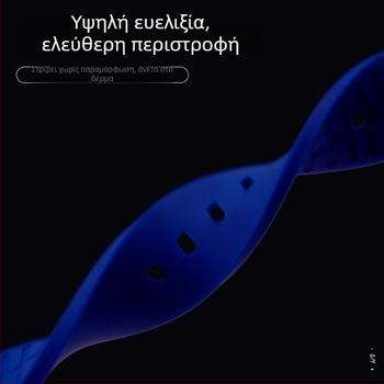 Λουράκι από υγρή σιλικόνη συμβατό με Samsung Galaxy Watch5/4/3, 20/22 mm, μονόχρωμο, ασημένια αγκράφα