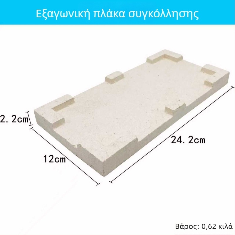 Κυψελοειδές πυρίμαχο τούβλο με δομή κυψελών, τετράγωνος σταθμός συγκόλλησης με έξι πόδια, αναπνεύσιμη πλάκα συγκόλλησης, θερμομονωτική πλάκα για κοσμήματα