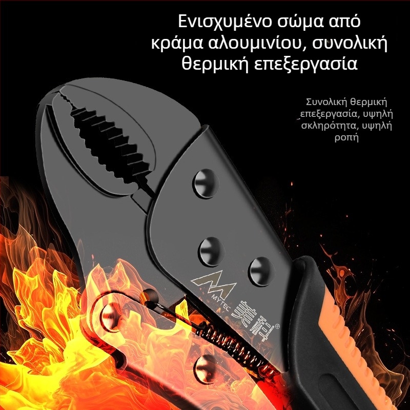 Ρυθμιζόμενοι βαρείς σφιγκτήρες πένσας με σιαγόνες από κράμα χάλυβα, μέγιστο άνοιγμα 36 mm, για ξυλουργικές εργασίες