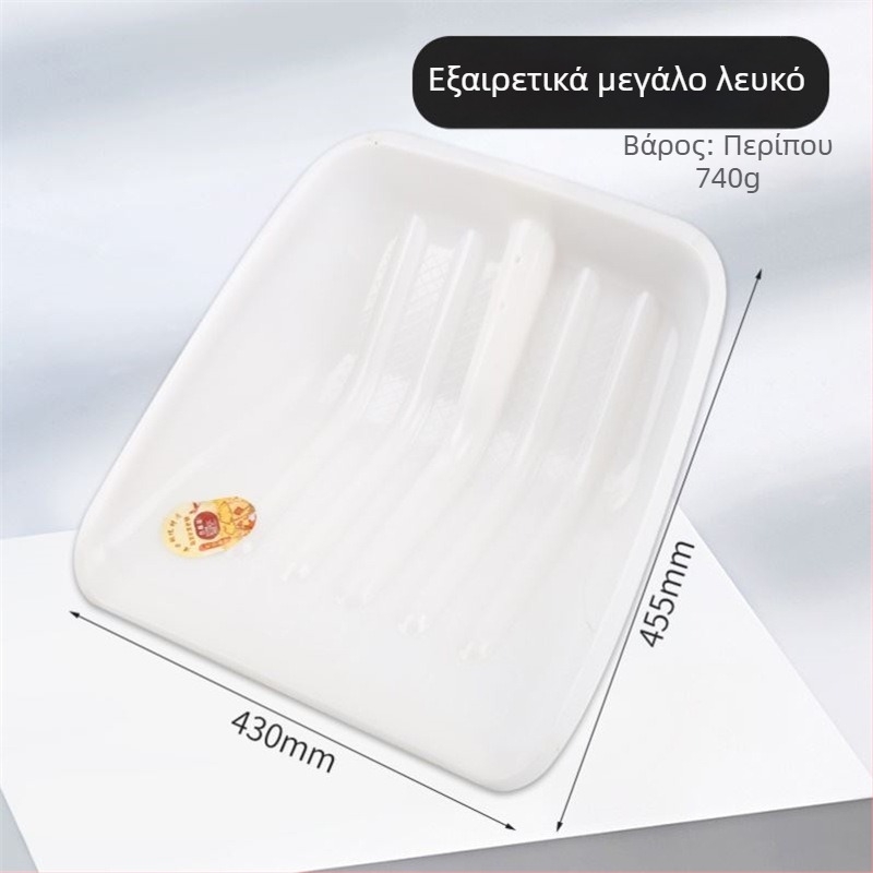 Χιονολάβα με πλαστικό σώμα και σκληρυμένο πλαστικό κεφάλι, παχύτερος σχεδιασμός, μεγάλο μέγεθος, ξύλινο κοντάρι, αναδιπλούμενη, μοντέλο Q27343