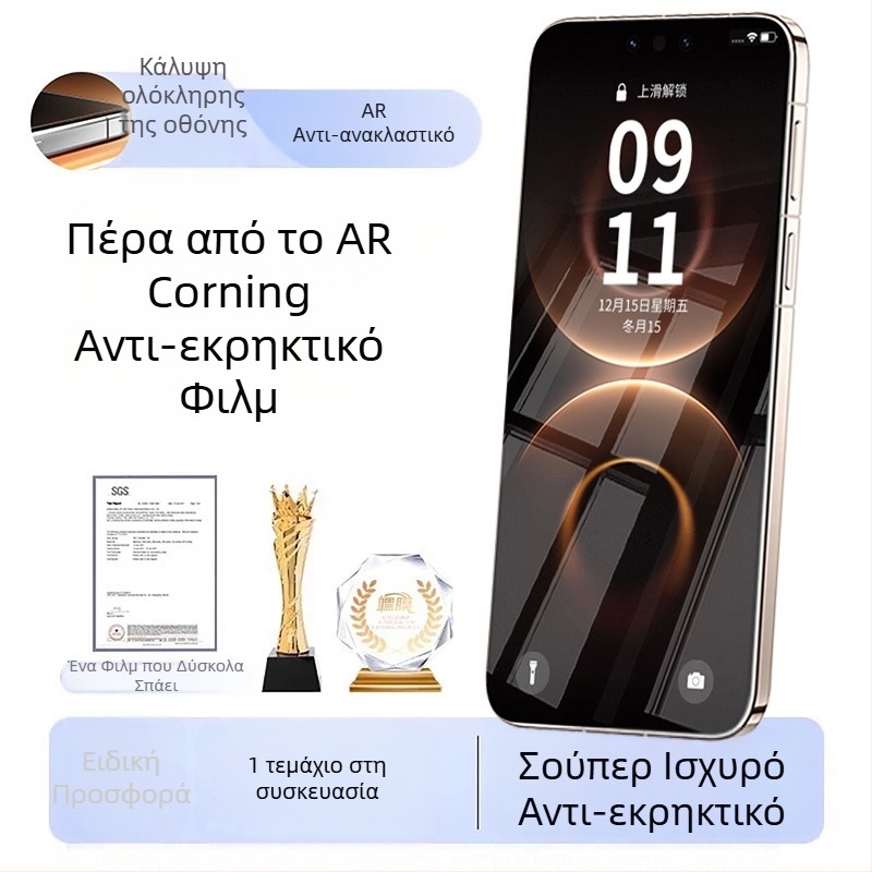 Προστατευτικό οθόνης από tempered γυαλί για Xiaomi 15 – πλήρης κάλυψη, ανθεκτικό σε πτώσεις, αντι-αποτυπώματα, προστασία ματιών, αντι-μπλε φως, ιδιωτικότητα