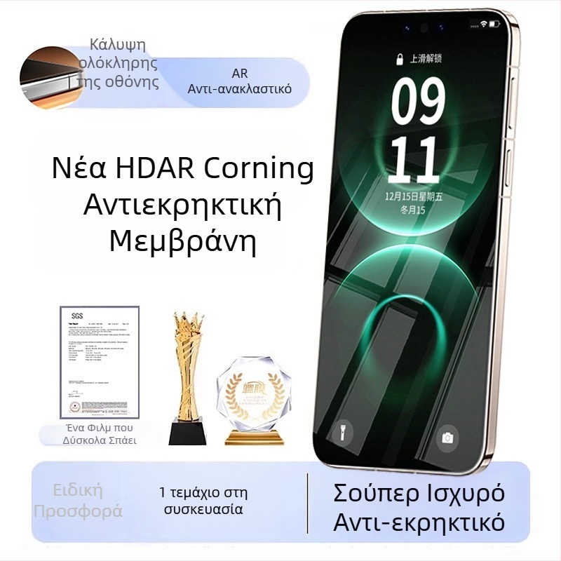 Προστατευτικό οθόνης από tempered γυαλί για Xiaomi 15 – πλήρης κάλυψη, ανθεκτικό σε πτώσεις, αντι-αποτυπώματα, προστασία ματιών, αντι-μπλε φως, ιδιωτικότητα