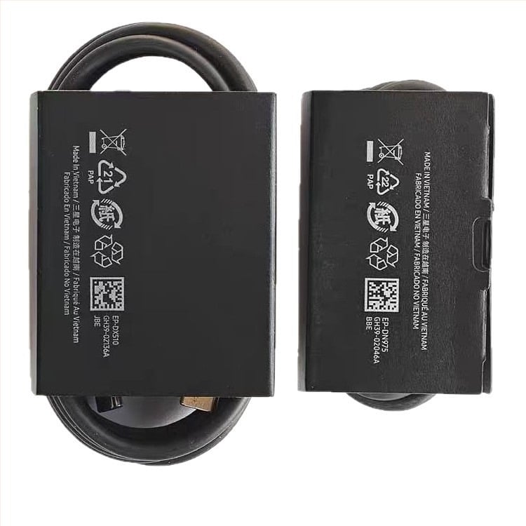 Καλώδιο USB-C 45W για ταχεία φόρτιση Samsung S24 Ultra, S25 και S22, διπλό Type-C, 5A, μήκος 1–2 m