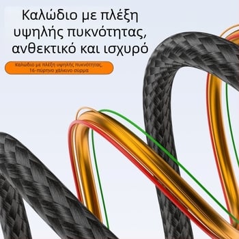 Διπλό καλώδιο δεδομένων Type-C, 100W γρήγορη φόρτιση, προβολή οθόνης 8K HD, για κινητά τηλέφωνα και ταμπλέτες, μεταφορά δεδομένων υψηλής ταχύτητας