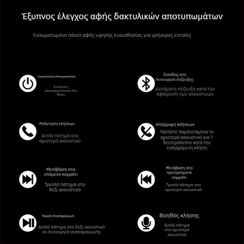 Ασύρματα αθλητικά ακουστικά Bluetooth με ενεργή ακύρωση θορύβου και ήχο υψηλής ποιότητας.
