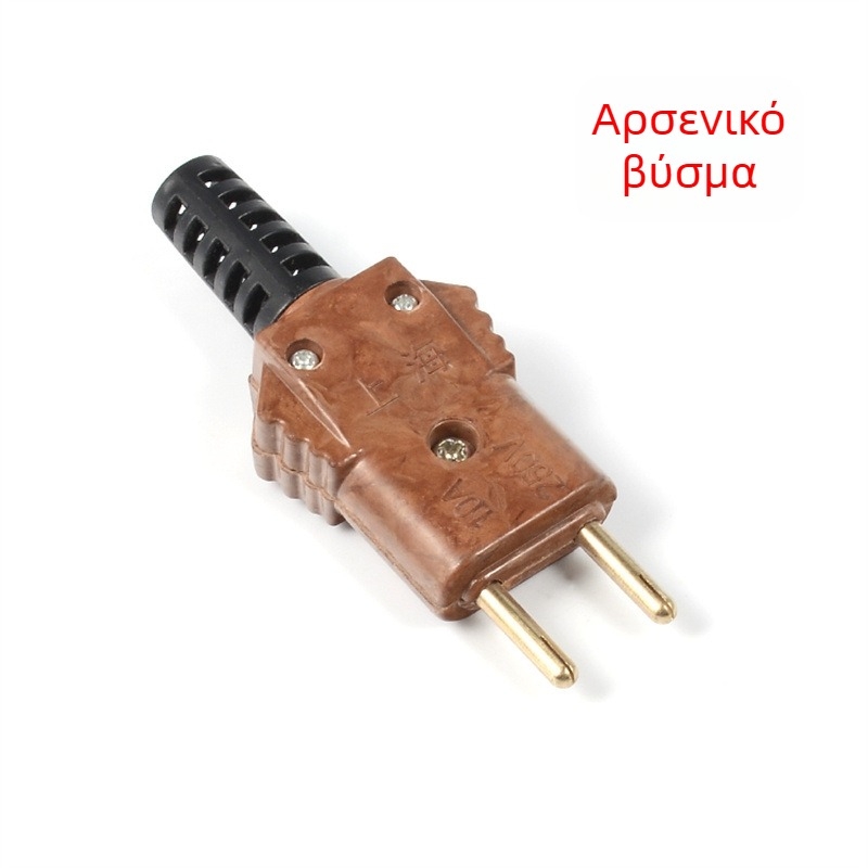 Βακελίτης βύσμα τροφοδοσίας για φωτισμό σκηνής, 10A, χαλκός πυρήνας, αρσενικό και θηλυκό docking connector