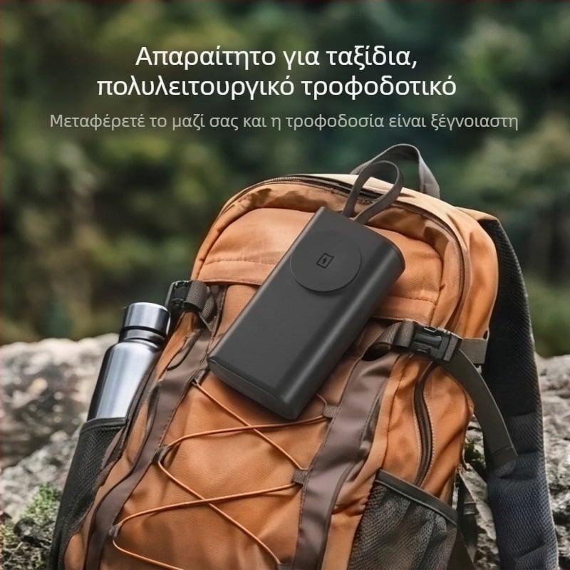 3C πιστοποιημένο μικρό φορητό power bank 5000mAh, ultra-compact στην τσέπη, tail plug, smart quality